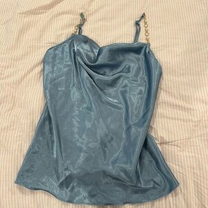 Nicole Miller satin top